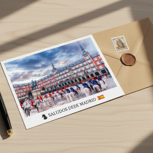 Postal Desfile Militar Madrid